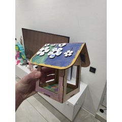 Годівничка (шпаківня) для птахів з ДВП купити | 100 грн