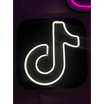 Неоновая вывеска Tik-Tok