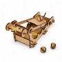3D-конструктор из ДВП «Штурмовая катапульта» - сборная игрушка с 3 режимами мощности