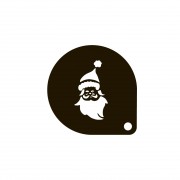 Трафарет для кофе Николай В Шапке