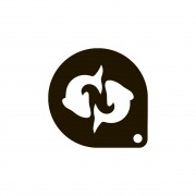 Трафарет для кофе Рыбы